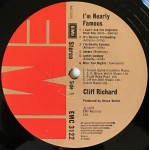 Cliff Richard - I'm Nearly Famous (LP, Album)