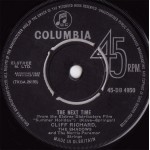 Cliff Richard, The Shadows* - The Next Time / Bachelor Boy (7