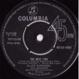 Cliff Richard, The Shadows* - The Next Time / Bachelor Boy (7