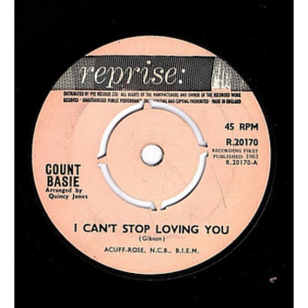 Count Basie - I Can't Stop Loving You / Nice 'N' Easy (7