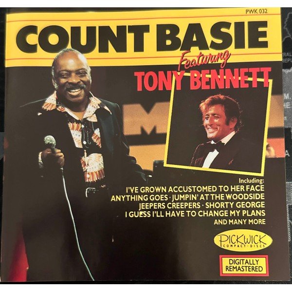 Count Basie Featuring Tony Bennett - Count Basie Featuring Tony Bennett (CD, Album, Comp, RM)