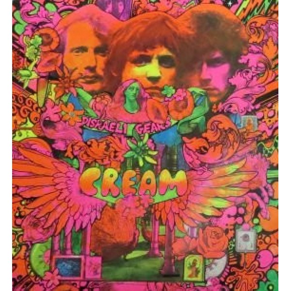 Cream (2) - Disraeli Gears (LP, Album, Lam)