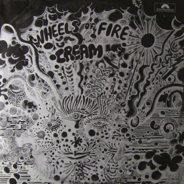 Cream (2) - Wheels Of Fire - Live At The Fillmore (LP, Album)