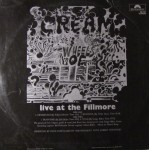 Cream (2) - Wheels Of Fire - Live At The Fillmore (LP, Album)