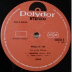 Cream (2) - Wheels Of Fire - Live At The Fillmore (LP, Album)