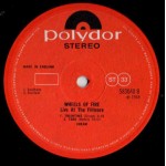 Cream (2) - Wheels Of Fire - Live At The Fillmore (LP, Album)