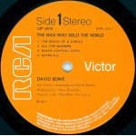 David Bowie - The Man Who Sold The World (LP, Album, RE)