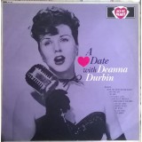 Deanna Durbin - A Date With Deanna Durbin (LP, Comp, Mono)