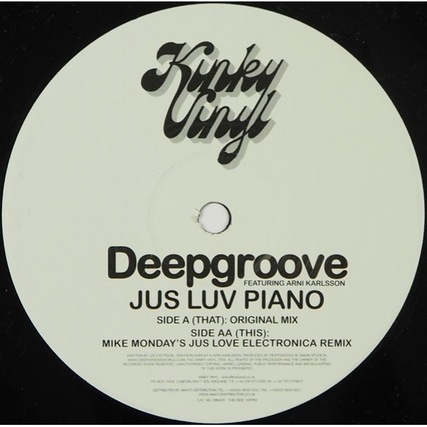 Deepgroove - Jus Luv Piano (12