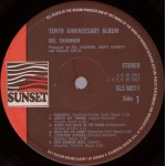 Del Shannon - 10th Anniversary Album (LP, Comp)