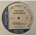 Dexter Gordon - Doin' Allright (LP, Album, RE)