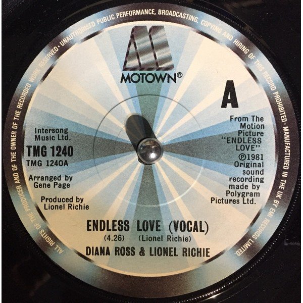 Diana Ross & Lionel Richie - Endless Love (Vocal) (7