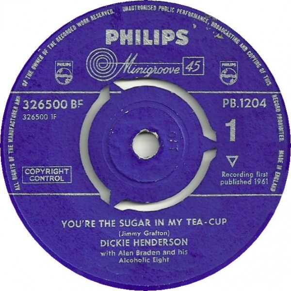 Dickie Henderson - You're The Sugar In My Tea-Cup (7