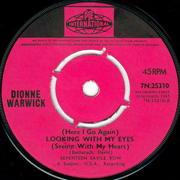 Dionne Warwick - Looking With My Eyes / Only The Strong - Only The Brave (7
