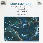 Shostakovich* - Éder Quartet - String Quartets (Complete) Volume 5 (Nos. 14 And 15) (CD)