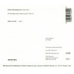 Dmitri Shostakovich - Keith Jarrett - 24 Preludes And Fugues Op. 87 (2xCD, Album, Fat)
