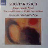 Shostakovich* - Konstantin Scherbakov - Piano Sonata No. 2 / The Limpid Stream / A Child's Exercise Book (CD)
