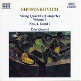 Shostakovich*, Éder Quartet - String Quartets (Complete) Volume 1 Nos. 4, 6 And 7 (CD)