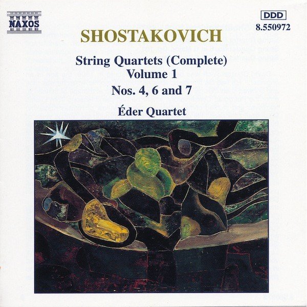 Shostakovich*, Éder Quartet - String Quartets (Complete) Volume 1 Nos. 4, 6 And 7 (CD)