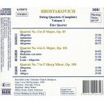 Shostakovich*, Éder Quartet - String Quartets (Complete) Volume 1 Nos. 4, 6 And 7 (CD)