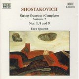 Shostakovich*, Éder Quartet - String Quartets (Complete) Volume 2 Nos. 1, 8 And 9 (CD, Album)