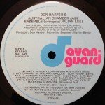 Don Harper's Australian Chamber Jazz Ensemble With Guest Star Julian Lee - Don Harper's Australian Chamber Jazz Ensemble (With Guest Julian Lee) (LP, Album)