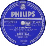 Doris Day - At Sundown / Never Look Back (Shellac, 10