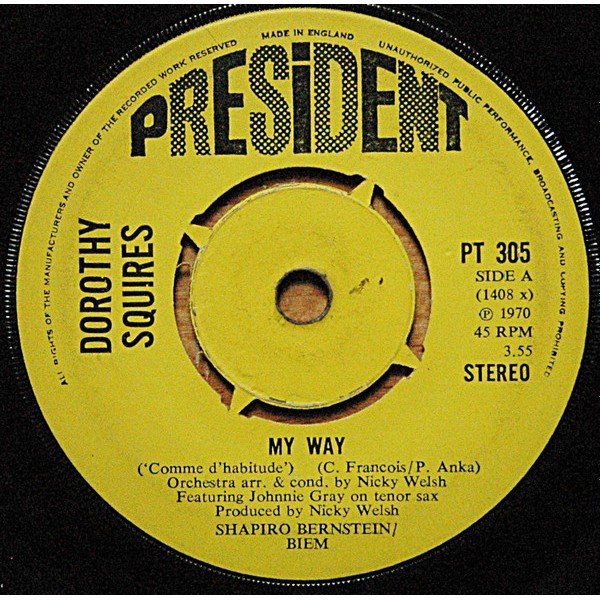 Dorothy Squires - My Way (7
