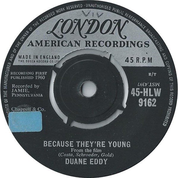 Duane Eddy - Because They're Young (7