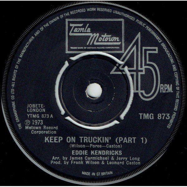 Eddie Kendricks - Keep On Truckin' (7