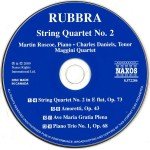 Edmund Rubbra, Maggini Quartet*, Charles Daniels (2), Martin Roscoe - String Quartet No. 2 / Amoretti / Ave Maria / Piano Trio No. 1 (CD, Album)