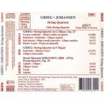 Grieg* / Johansen*, Oslo String Quartet - String Quartets: G Minor, Op. 27 • F Major / String Quartet, Op. 36 (CD, Album)