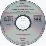Grieg* / Johansen*, Oslo String Quartet - String Quartets: G Minor, Op. 27 • F Major / String Quartet, Op. 36 (CD, Album)