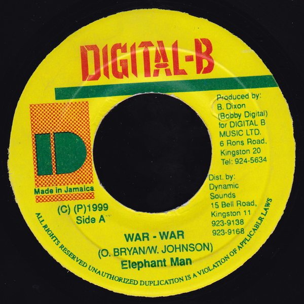 Elephant Man - War - War (7
