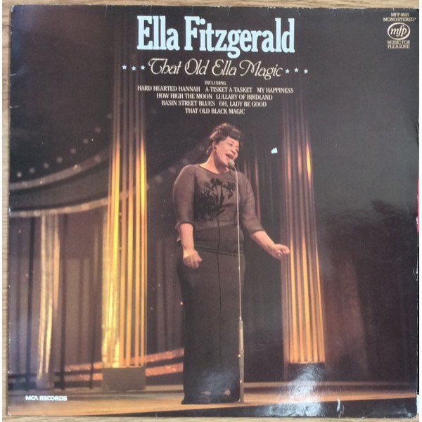 Ella Fitzgerald - That Old Ella Magic (LP, Comp, Mono)