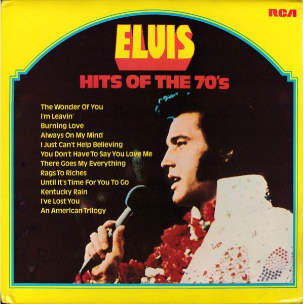 Elvis Presley - Hits Of The 70's (LP, Comp)