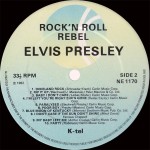 Elvis Presley - Rock 'N Roll Rebel - 20 Rock 'N Roll Originals That Changed The World (LP, Comp)