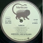 Emerson, Lake & Palmer - Tarkus (LP, Album, RE, Gat)
