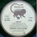 Emerson, Lake & Palmer - Tarkus (LP, Album, RE, Gat)