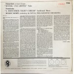 Humperdink* / Mendelssohn*, Royal Philharmonic Orchestra Conducted By Rudolf Kempe - Hansel & Gretel, Orchectral Suite / A Midsummer Night's Dream (LP, Album)