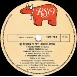 Eric Clapton - No Reason To Cry (LP, Album)