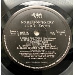 Eric Clapton - No Reason To Cry (LP, Album, RE)