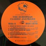 The European Classic Jazzband* - Whip Me With Plenty Of Love (LP, Album)