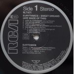 Eurythmics - Sweet Dreams (Are Made Of This) (LP, Album, RP)