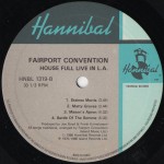 Fairport Convention - House Full - Fairport Convention Live In L.A. 1970 (LP, Album)