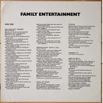 Family (6) - Family Entertainment (LP, Album, RE)