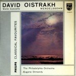 Mendelssohn*, David Oistrakh*, The Philadelphia Orchestra, Eugene Ormandy - Violin Concerto (10