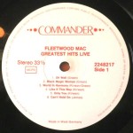 Fleetwood Mac - Greatest Hits Live (LP, Comp)