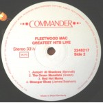 Fleetwood Mac - Greatest Hits Live (LP, Comp)