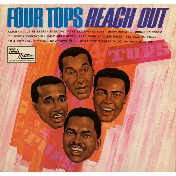 The Four Tops* - Four Tops Reach Out (LP, Album, RE)